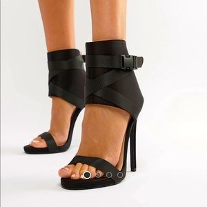 LIKE NEW ASOS Black heels